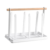 Maxbell Mug Holder Countertop Organizer Portable Multi Purpose Iron for Kitchen White