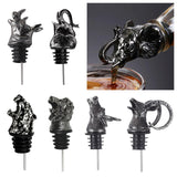 Maxbell Stainless Steel Wine Pourer Wine Pourer Spout Stopper for Party Rhino