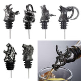 Maxbell Stainless Steel Wine Pourer Wine Pourer Spout Stopper for Party Rhino