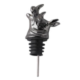 Maxbell Stainless Steel Wine Pourer Wine Pourer Spout Stopper for Party Rhino