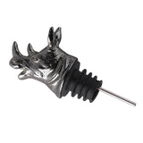 Maxbell Stainless Steel Wine Pourer Wine Pourer Spout Stopper for Party Rhino