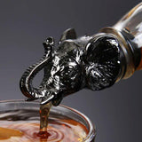 Maxbell Stainless Steel Wine Pourer Wine Pourer Spout Stopper for Party Elephant