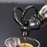 Maxbell Stainless Steel Wine Pourer Wine Pourer Spout Stopper for Party Sheep