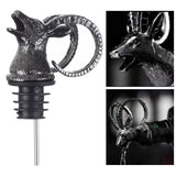 Maxbell Stainless Steel Wine Pourer Wine Pourer Spout Stopper for Party Sheep