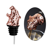 Maxbell Wine Aerator Pourer Liquor Pourer Wine Stopper Wine Pourer for Club Bar Home Leopard