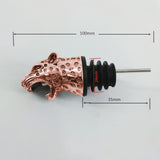 Maxbell Wine Aerator Pourer Liquor Pourer Wine Stopper Wine Pourer for Club Bar Home Leopard