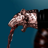 Maxbell Wine Aerator Pourer Liquor Pourer Wine Stopper Wine Pourer for Club Bar Home Leopard
