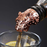 Maxbell Wine Aerator Pourer Liquor Pourer Wine Stopper Wine Pourer for Club Bar Home Leopard