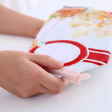 Maxbell 5 Pieces Bag Sealing Clips Food Packages Kitchen Tools Reusable for Kitchen Small Pink