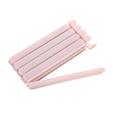 Maxbell 5 Pieces Bag Sealing Clips Food Packages Kitchen Tools Reusable for Kitchen Small Pink