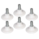 Maxbell 6 Pieces Furniture Levelers Leveling Feet for Furniture Chair 0.8cmx2cm