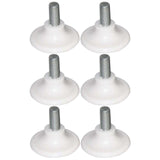 Maxbell 6 Pieces Furniture Levelers Leveling Feet for Furniture Chair 0.8cmx2cm