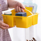 Maxbell Desktop Compartment Caddy Holder Stackable Case for Crafts Sewing Dorm Yellow