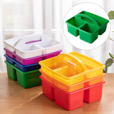 Maxbell Desktop Compartment Caddy Holder Stackable Case for Crafts Sewing Dorm Green