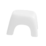 Maxbell Portable Children Stool Decorative Thickened Solid for Kitchen Boys Girls White