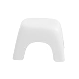 Maxbell Portable Children Stool Decorative Thickened Solid for Kitchen Boys Girls White