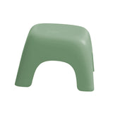 Maxbell Portable Children Stool Decorative Thickened Solid for Kitchen Boys Girls Green