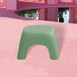 Maxbell Portable Children Stool Decorative Thickened Solid for Kitchen Boys Girls Green
