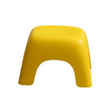 Maxbell Portable Children Stool Decorative Thickened Solid for Kitchen Boys Girls Yellow
