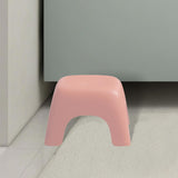 Maxbell Portable Children Stool Decorative Thickened Solid for Kitchen Boys Girls Pink