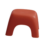 Maxbell Portable Children Stool Decorative Thickened Solid for Kitchen Boys Girls Red