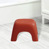 Maxbell Portable Children Stool Decorative Thickened Solid for Kitchen Boys Girls Red