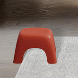 Maxbell Portable Children Stool Decorative Thickened Solid for Kitchen Boys Girls Red