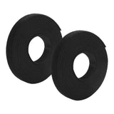 Maxbell 2x Multipurpose Cable Organizer Freely Tailor for Earphone Curtain Black