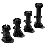 Maxbell Adjustable Cabinet Feet Silent ABS Thicken Stable for Kitchen Sofa Furniture 10cm