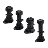 Maxbell Adjustable Cabinet Feet Silent ABS Thicken Stable for Kitchen Sofa Furniture 10cm