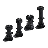 Maxbell Adjustable Cabinet Feet Silent ABS Thicken Stable for Kitchen Sofa Furniture 10cm
