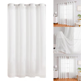 Maxbell Sheer Curtain Naturally Drape Exquisite Craftsmanship for Balcony Bedroom 100cmx200cm