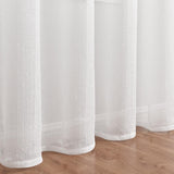 Maxbell Sheer Curtain Naturally Drape Exquisite Craftsmanship for Balcony Bedroom 100cmx250cm