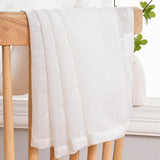 Maxbell Sheer Curtain Naturally Drape Exquisite Craftsmanship for Balcony Bedroom 100cmx250cm