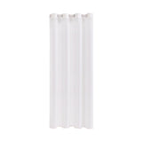 Maxbell White Sheer Voile Window Soft and Breathable Sheer Curtain for Hotel Balcony 100cmx250 cm