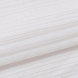 Maxbell White Sheer Voile Window Soft and Breathable Sheer Curtain for Hotel Balcony 140cmx260 cm