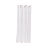 Maxbell White Sheer Voile Window Soft and Breathable Sheer Curtain for Hotel Balcony 140cmx260 cm