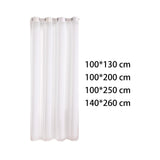Maxbell Modern Voile Window Curtain Tulle Curtain Drapes for Study 100cmx130cm