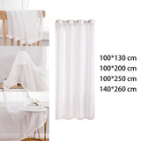 Maxbell Modern Voile Window Curtain Tulle Curtain Drapes for Study 100cmx130cm