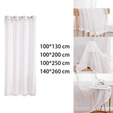 Maxbell Modern Voile Window Curtain Tulle Curtain Drapes for Study 100cmx130cm