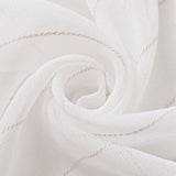 Maxbell Modern Voile Window Curtain Tulle Curtain Drapes for Study 100cmx200cm