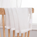 Maxbell Modern Voile Window Curtain Tulle Curtain Drapes for Study 100cmx200cm