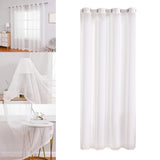 Maxbell Modern Voile Window Curtain Tulle Curtain Drapes for Study 140cmx260cm