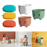 Maxbell Storage Ottoman Children's Room Furniture and Chairs for Living Room Bedroom blue