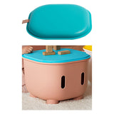 Maxbell Storage Ottoman Children's Room Furniture and Chairs for Living Room Bedroom blue