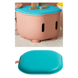 Maxbell Storage Ottoman Children's Room Furniture and Chairs for Living Room Bedroom blue