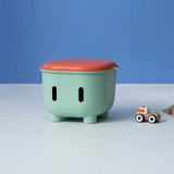 Maxbell Storage Ottoman Children's Room Furniture and Chairs for Living Room Bedroom orange