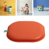 Maxbell Storage Ottoman Children's Room Furniture and Chairs for Living Room Bedroom orange