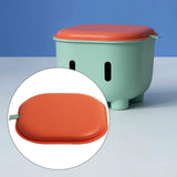 Maxbell Storage Ottoman Children's Room Furniture and Chairs for Living Room Bedroom orange