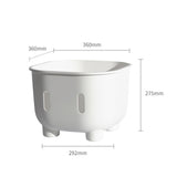 Maxbell Storage Ottoman Children's Room Furniture and Chairs for Living Room Bedroom white